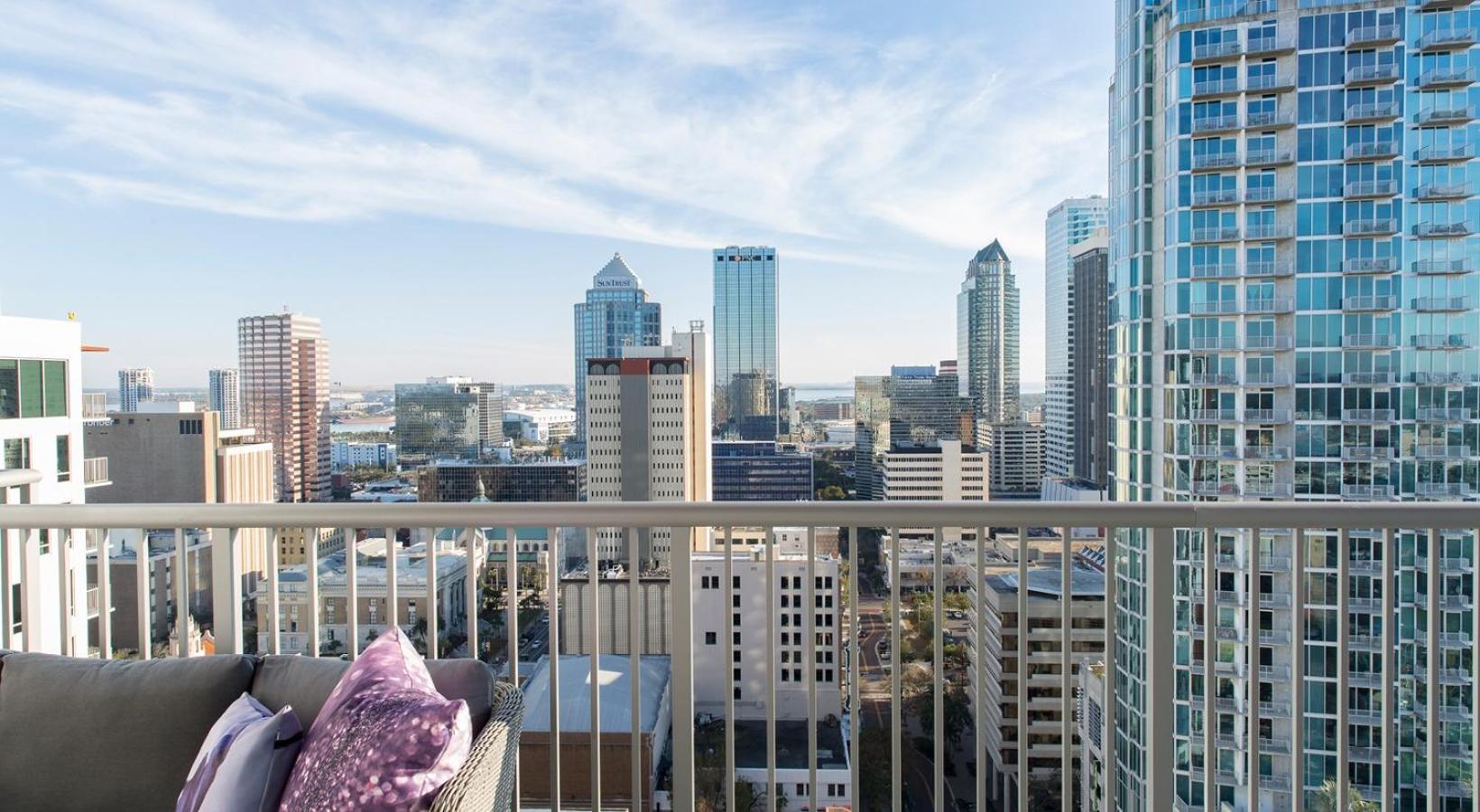 1Br Oasis In Downtown Tampa W Balcony & City Views Eksteriør bilde
